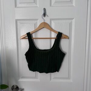 Forest green aerie tank